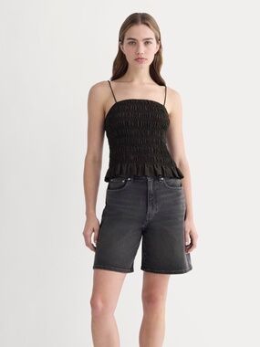 Everlane The Long A-Line Denim Short